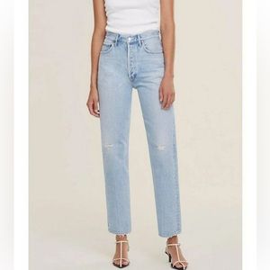 NWT AGOLDE 90s Pinch Waist Jeans